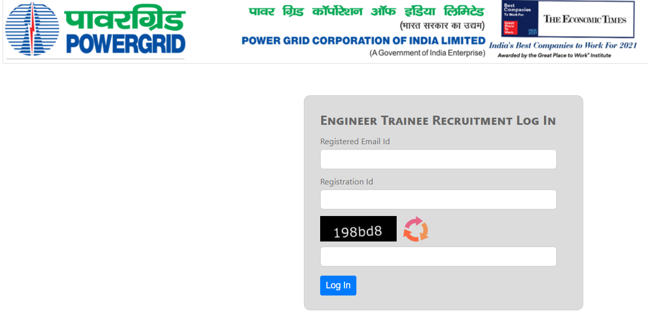 PGCIL Engineer Trainee Bharti 2023
