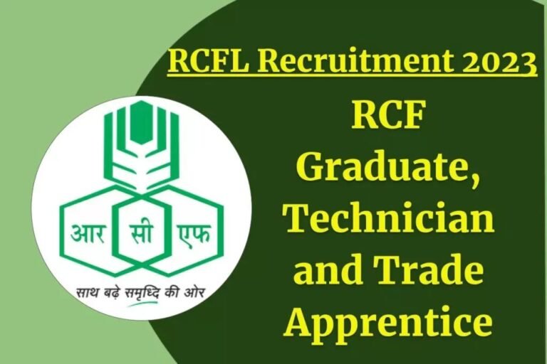 RCFL Apprentice 408 Post Bharti 2023