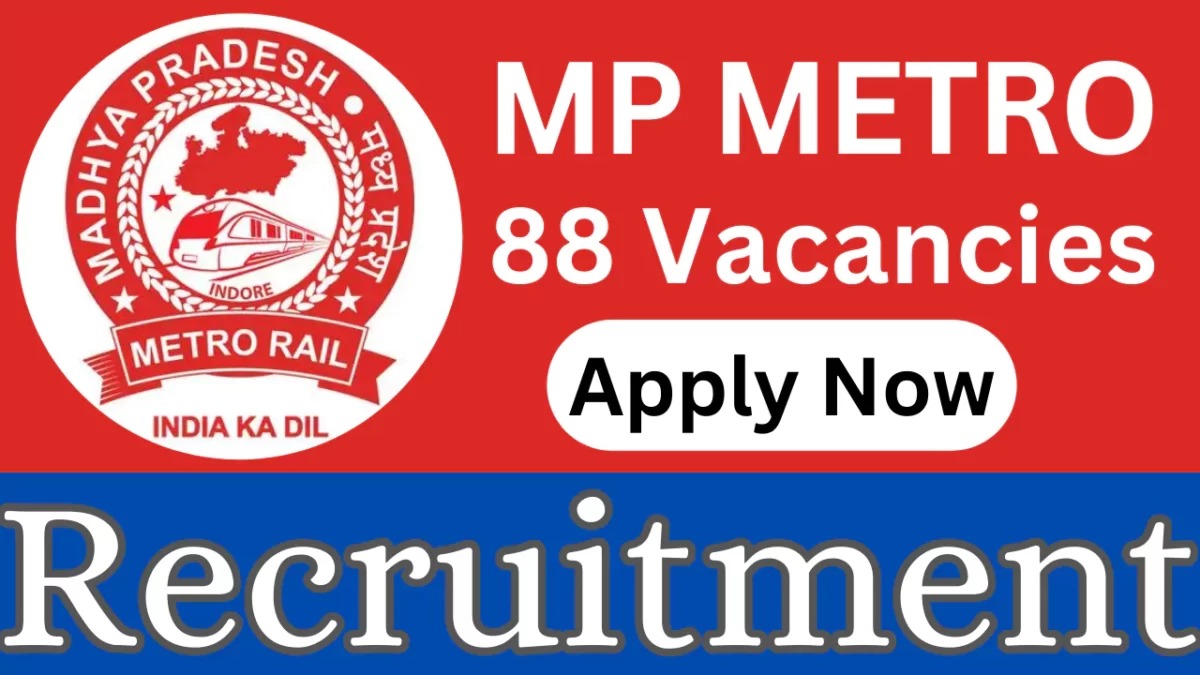MP Railway Metro 88 Post Bharti 2023